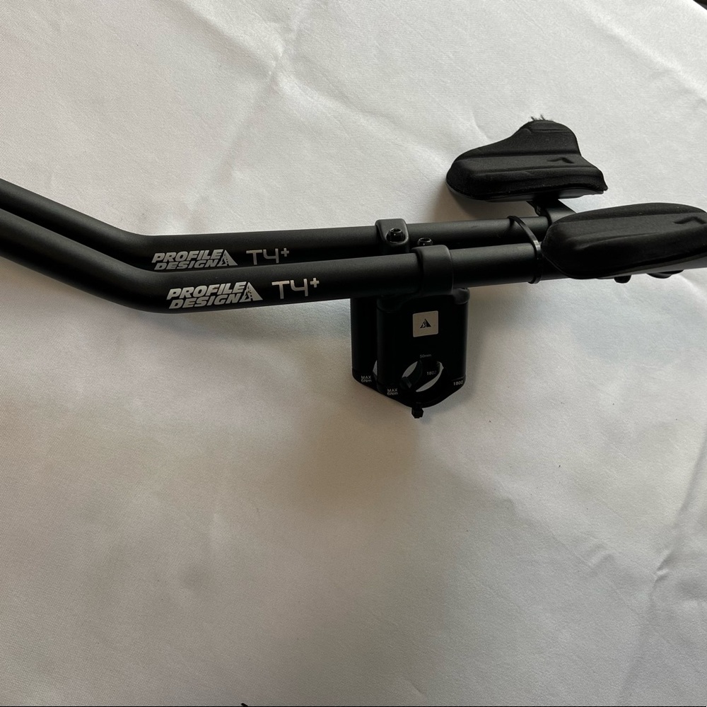 Profile Design T4+ AL Aerobar Black for cycling